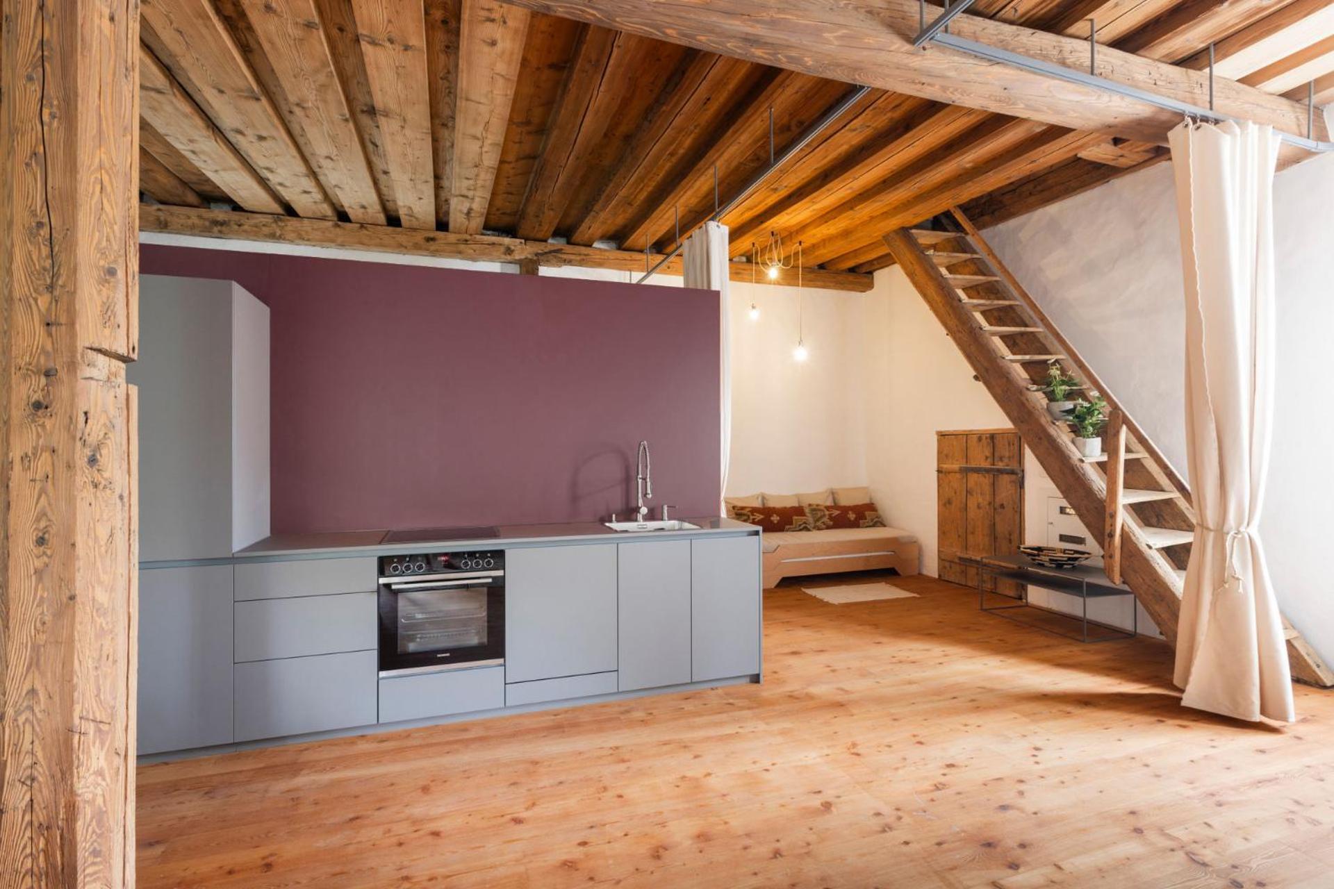 Apartmán Siebensternehaus Steyr Pokoj fotografie